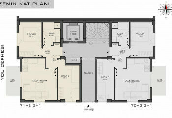 Квартира 2+1 в Муратпаше, Анталия, Турция | PTE-45382