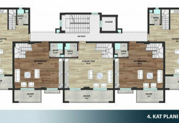 Квартира 2+1 в Анталии, Турция | STE-45275