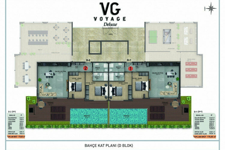 Квартира 1+1 в Анталии, Турция | PBB-45080