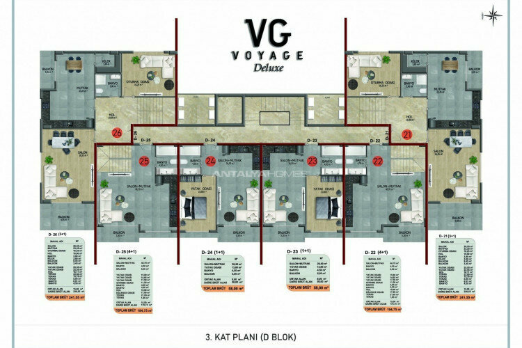 Квартира 1+1 в Анталии, Турция | PBB-45080