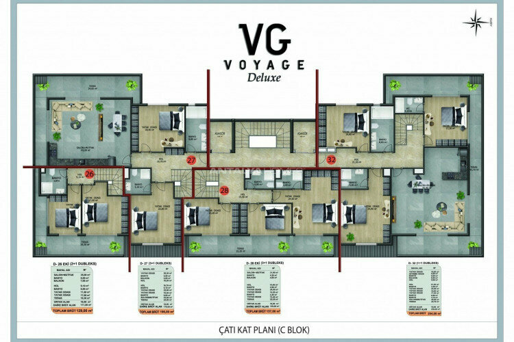 Квартира 4+1 в Анталии, Турция | SBB-45082