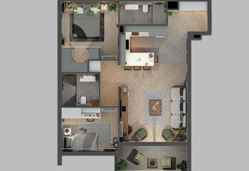 Квартира 2+1 в Муратпаше, Анталия, Турция | SBB-24823