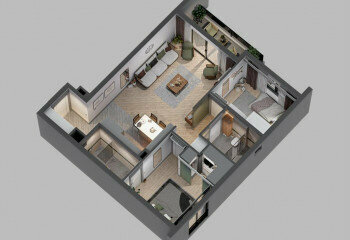 Квартира 2+1 в Муратпаше, Анталия, Турция | SBB-24823