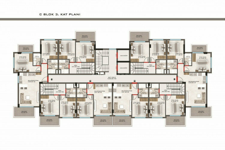 Квартира 4+1 в Анталии, Турция | SBB-45220