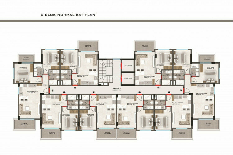 Квартира 3+1 в Анталии, Турция | STE-45218