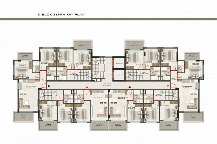 Квартира 3+1 в Анталии, Турция | STE-45218