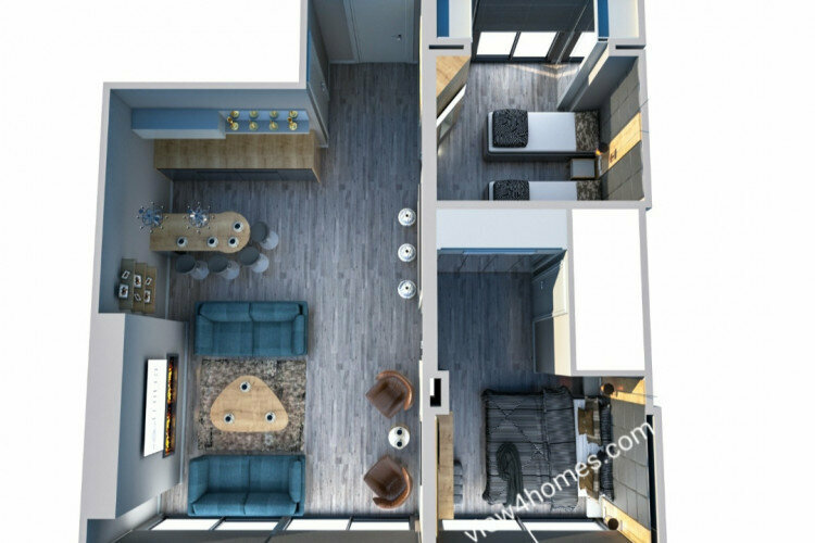 Квартира 2+1 в Бодруме, Турция | PBB-19442