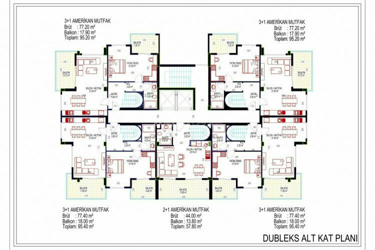 Квартира 3+1 в Анталии, Турция | STE-44954