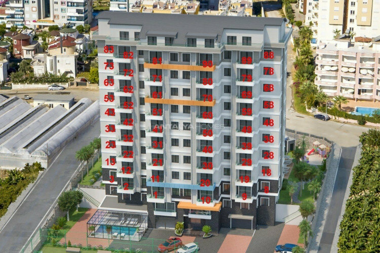 Квартира 2+1 в Анталии, Турция | PTE-45406