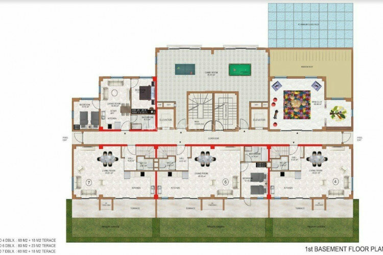 Квартира 2+1 в Анталии, Турция | PTE-45406
