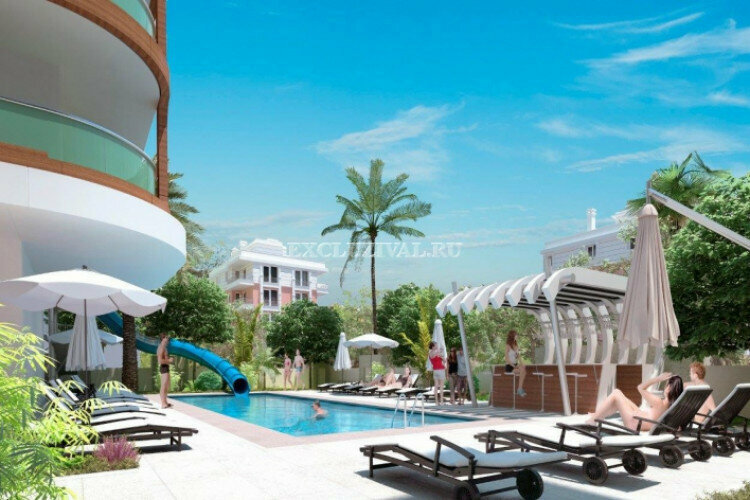 Квартира 1+1 в Алании, Турция | STE-11186