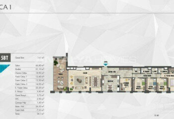 Квартира 2+1 в Картале, Стамбул, Турция | STE-46575