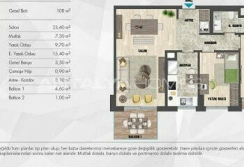 Квартира 2+1 в Картале, Стамбул, Турция | STE-46575