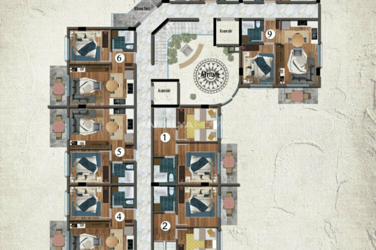 Квартира 2+1 в Анталии, Турция | PTE-45540