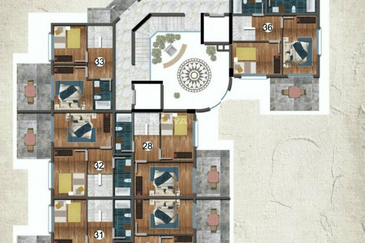 Квартира 2+1 в Анталии, Турция | PTE-45540