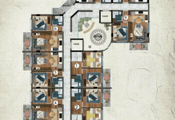 Квартира 2+1 в Анталии, Турция | PTE-45540