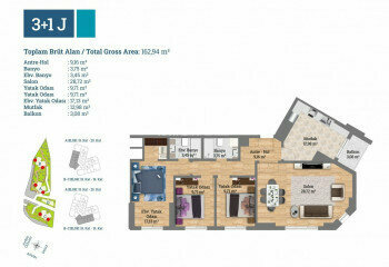 Квартира 1+1 в Картале, Стамбул, Турция | SBB-46406