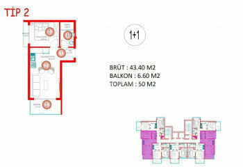Квартира 2+1 в Анталии, Турция | STE-45420