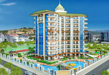 Квартира 1+1 в Газипаше, Турция | PTE-34537