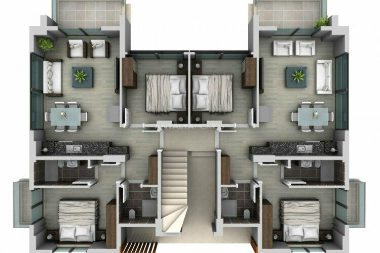 Квартира 2+1 в Мугле, Турция | PKK-45772