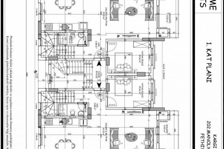 Квартира 2+1 в Мугле, Турция | PKK-45772