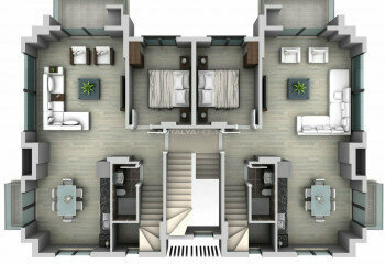 Квартира 2+1 в Мугле, Турция | PKK-45772