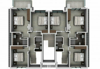Квартира 2+1 в Мугле, Турция | PKK-45772