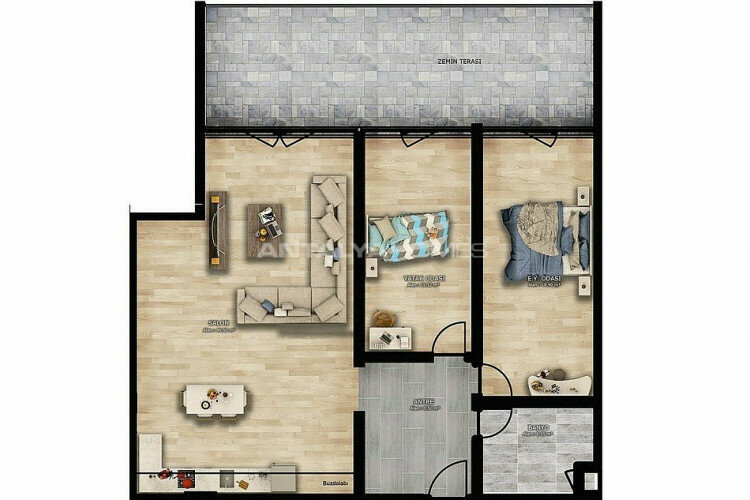 Квартира 4+1 в Трабзоне, Турция | SBB-46855