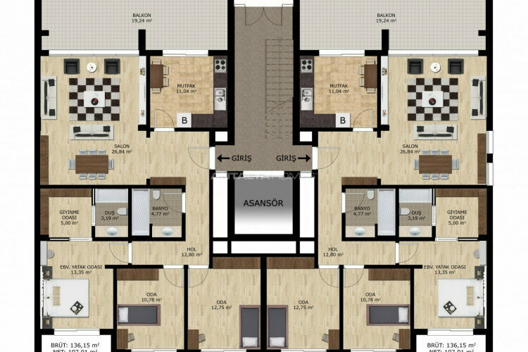 Квартира 3+1 в Бурсе, Турция | PBB-46907