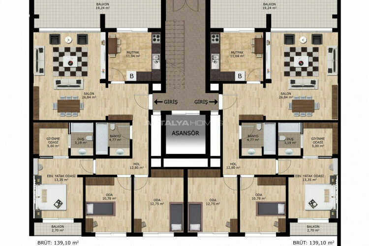 Квартира 3+1 в Бурсе, Турция | PBB-46907