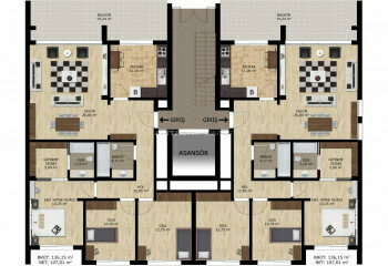 Квартира 3+1 в Бурсе, Турция | PBB-46907