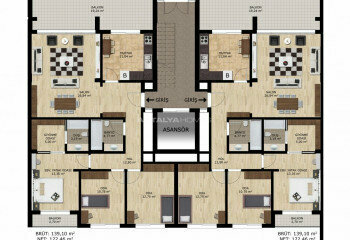 Квартира 3+1 в Бурсе, Турция | PBB-46907