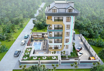 Квартира 3+1 в Анталии, Турция | PTE-45443