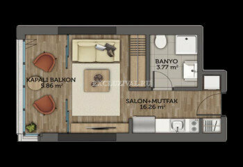 Квартира 4+1 в Стамбуле, Турция | PTE-10796