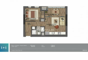 Квартира 4+1 в Стамбуле, Турция | PTE-10796