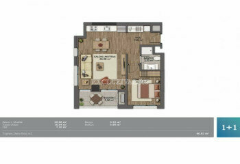 Квартира 4+1 в Стамбуле, Турция | PTE-10796