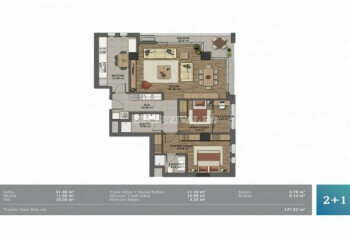 Квартира 4+1 в Стамбуле, Турция | PTE-10796