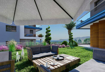 Квартира 2+1 в Каргыджаке, Алания, Турция | PTE-40625