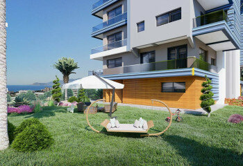 Квартира 2+1 в Каргыджаке, Алания, Турция | PTE-40625