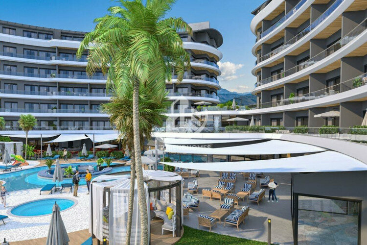 Квартира 1+1 в Каргыджаке, Алания, Турция | PBB-11887