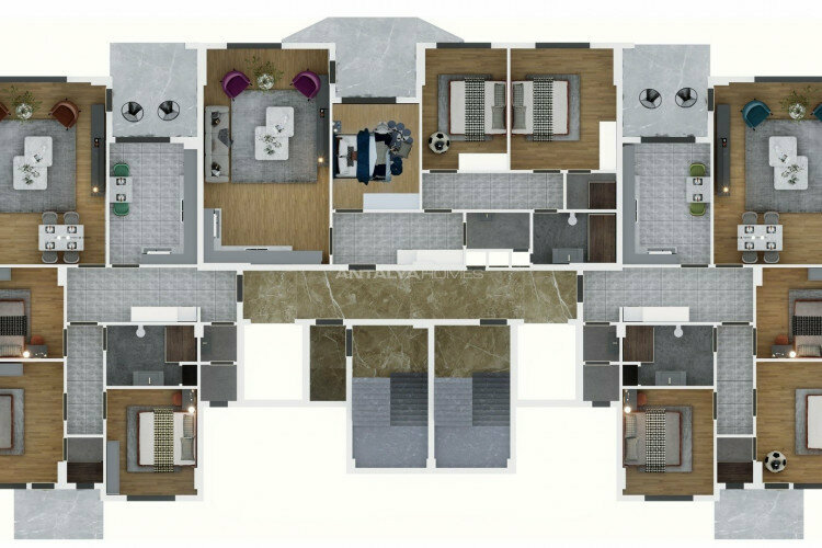 Квартира 3+1 в Трабзоне, Турция | STE-46837