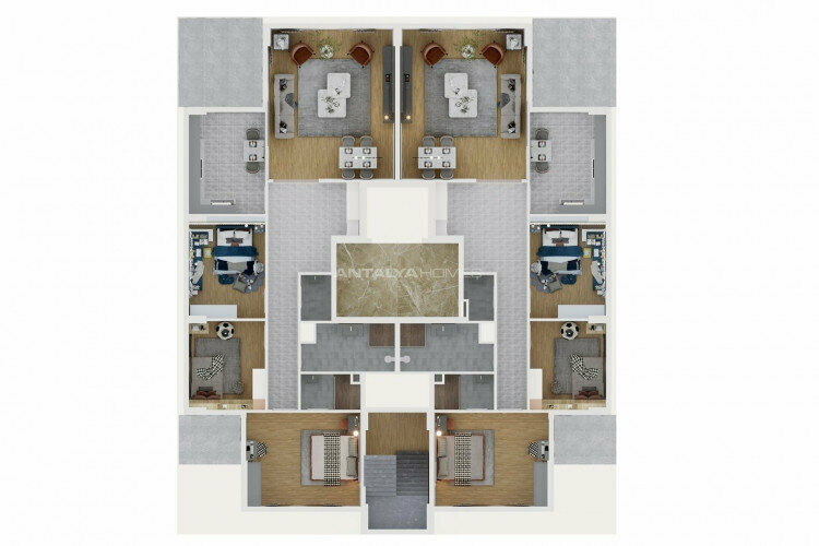 Квартира 3+1 в Трабзоне, Турция | STE-46837