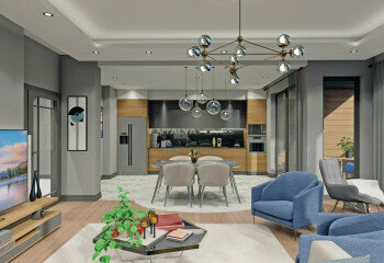 Квартира 4+1 в Анталии, Турция | PTE-45465