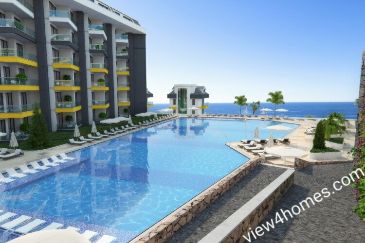 Квартира 1+1 в Каргыджаке, Алания, Турция | STE-13495