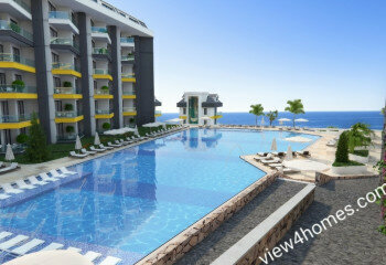 Квартира 1+1 в Каргыджаке, Алания, Турция | STE-13495