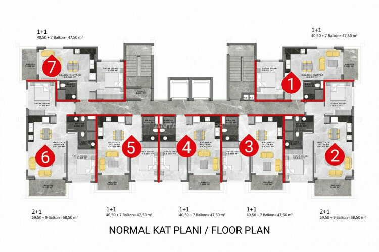 Квартира 3+1 в Анталии, Турция | STE-45192