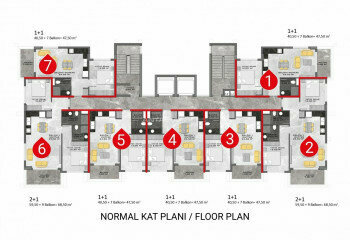 Квартира 1+1 в Анталии, Турция | SBB-45188