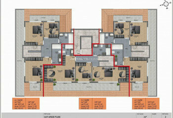 Квартира 3+1 в Анталии, Турция | STE-45390