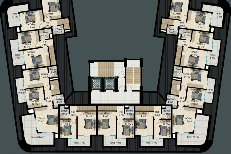 Квартира 2+1 в Анталии, Турция | PBB-45432