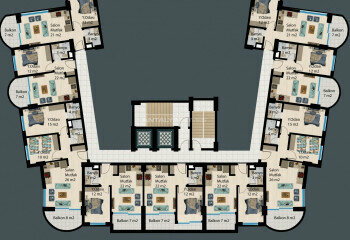 Квартира 2+1 в Анталии, Турция | PBB-45432